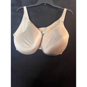 Cacique Full Coverage Underwire Bra Lightly Padded Beige Bra Comfortable 42F
